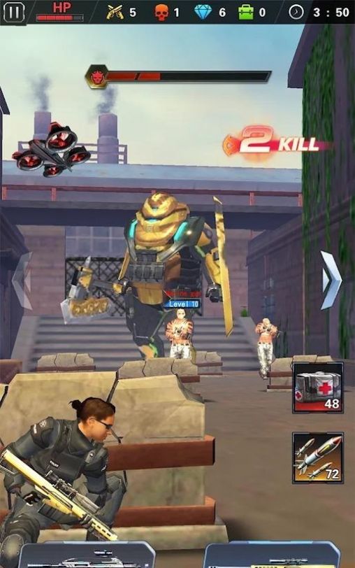 ս��ǿ��3D��Ϸ��׿�棨Gun Shooter 3D��ͼƬ1
