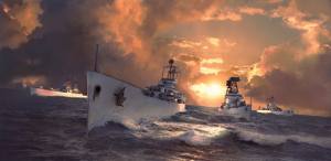 force of warships[D3