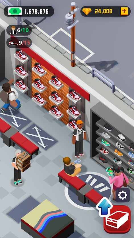 �˶�Ь�����Ϸ��׿�棨Sneakers Tycoon��ͼ1: