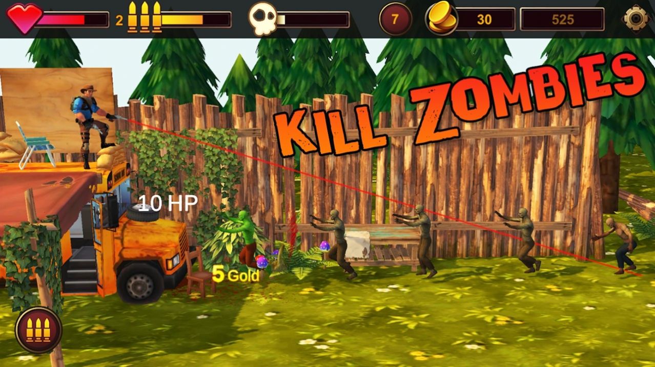 ǹսʬϷ׿棨Two Revolvers Against Zombiesͼ2: