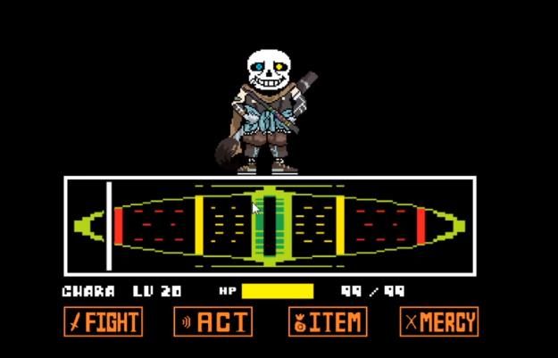 to ink sans fight0.5d°D1: