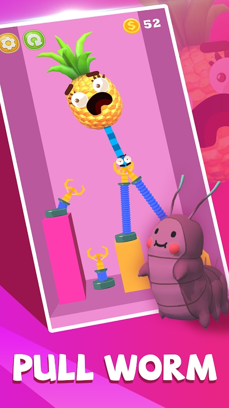 ������Ϸ�ٷ��棨Pull Worm��ͼ1: