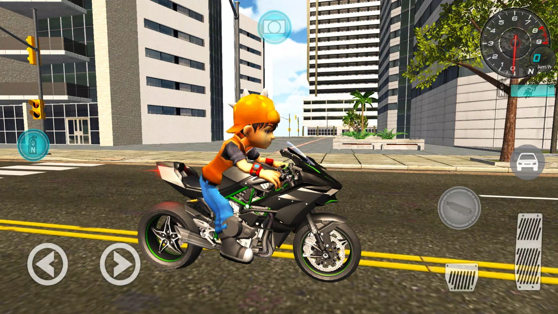 BoBoiBoy Bike Stunt 3D��Ϸ��׿��ͼƬ1