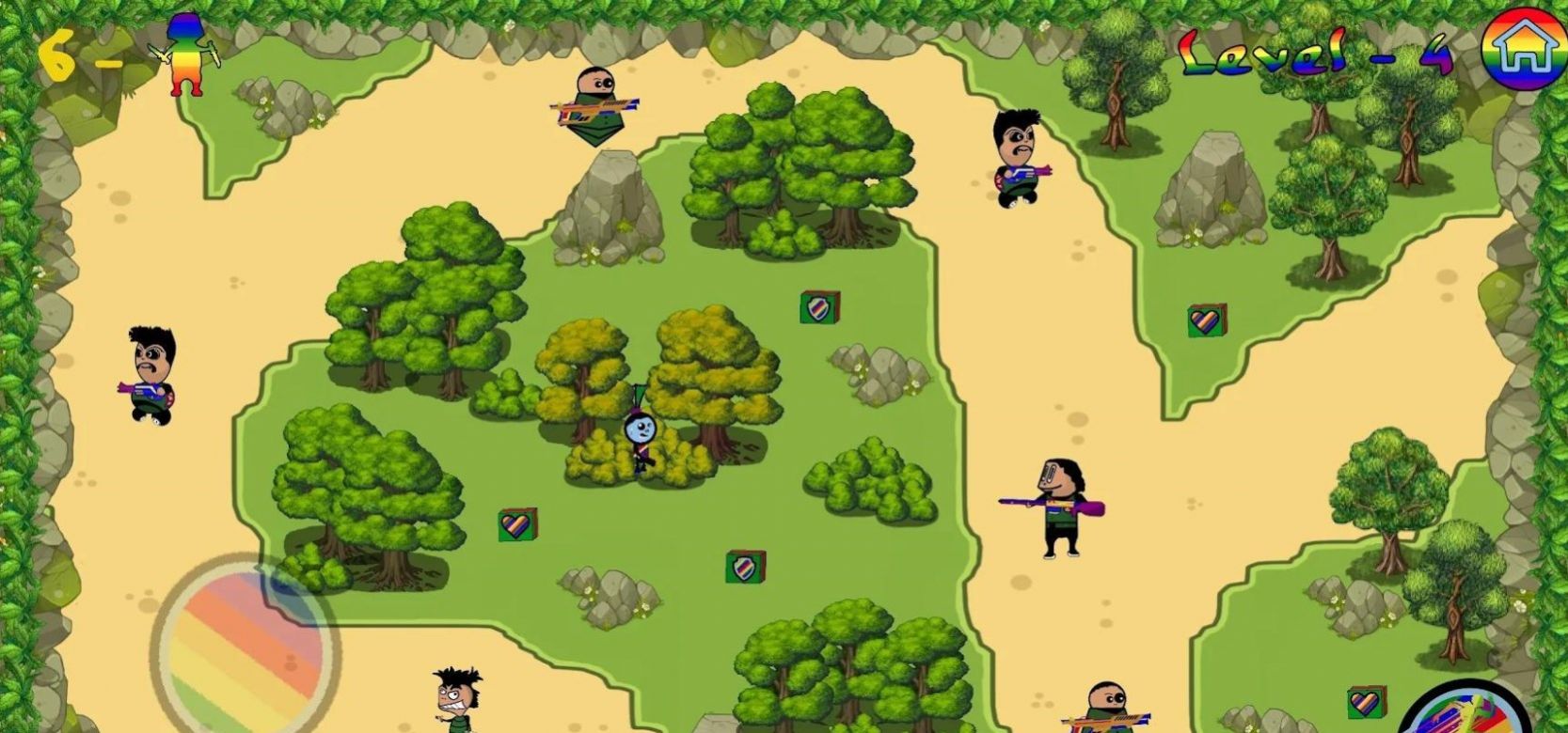 Rainbow Zombie��Ϸ��׿��ͼ1: