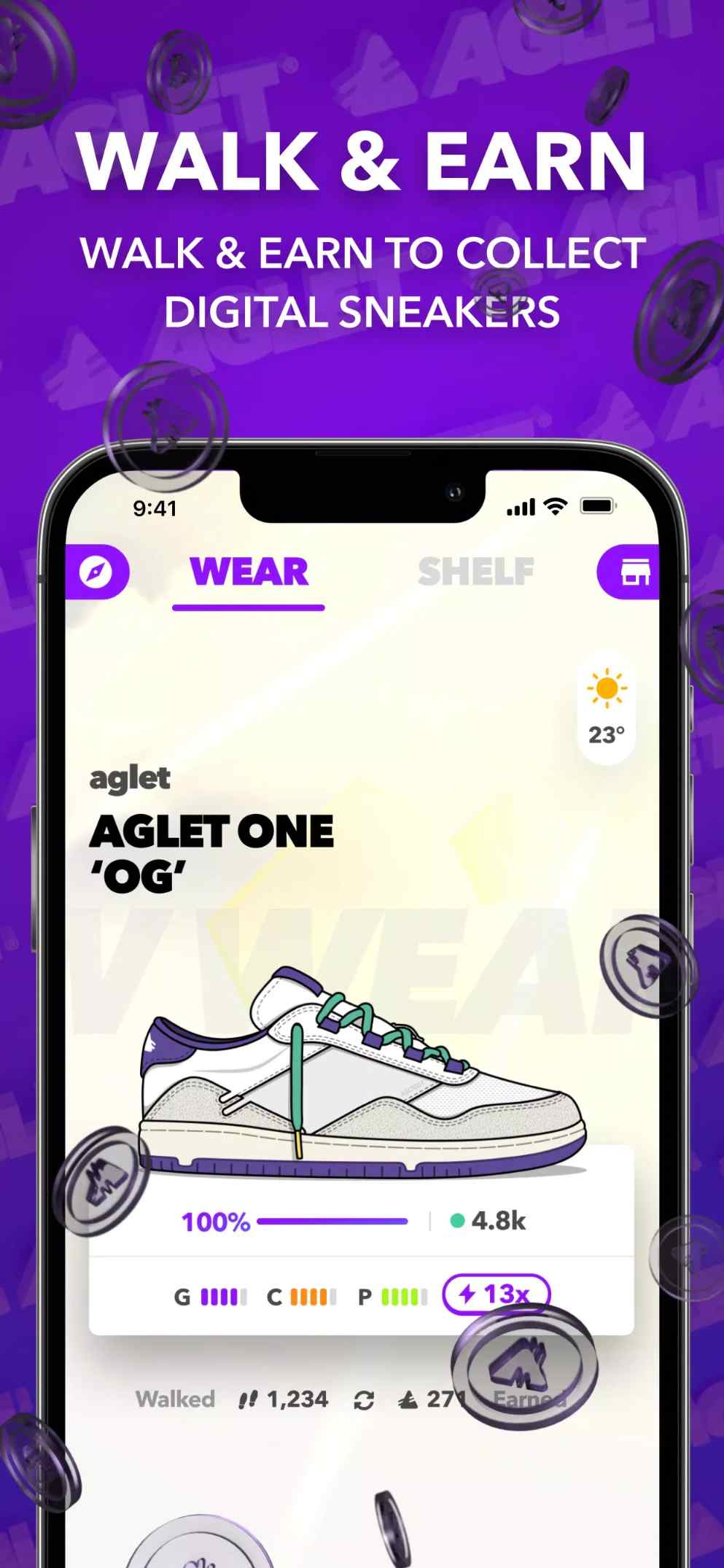 Aglet  the sneaker gameϷAPPͼ1: