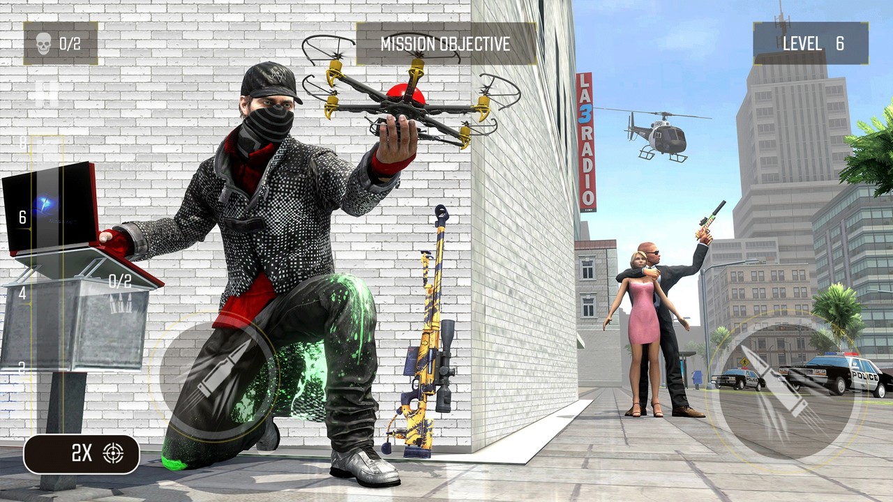 3Dѓ[׿棨Killer Sniper 3DD2: