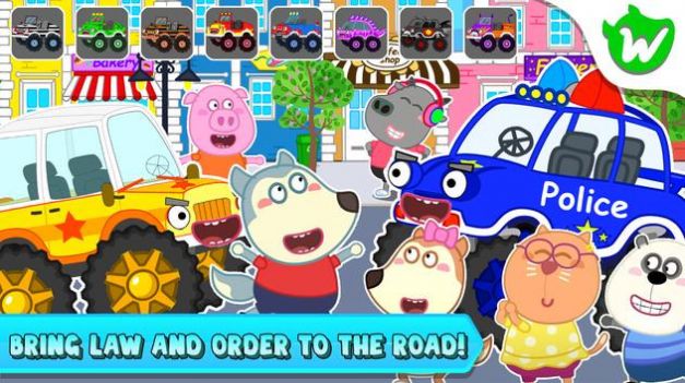 Wolfoo Monster Truck��Ϸ��׿��ͼ2: