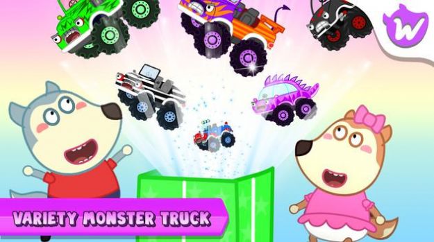 Wolfoo Monster Truck��Ϸ��׿��ͼƬ1