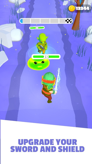 奔跑和粉碎小游戏图1