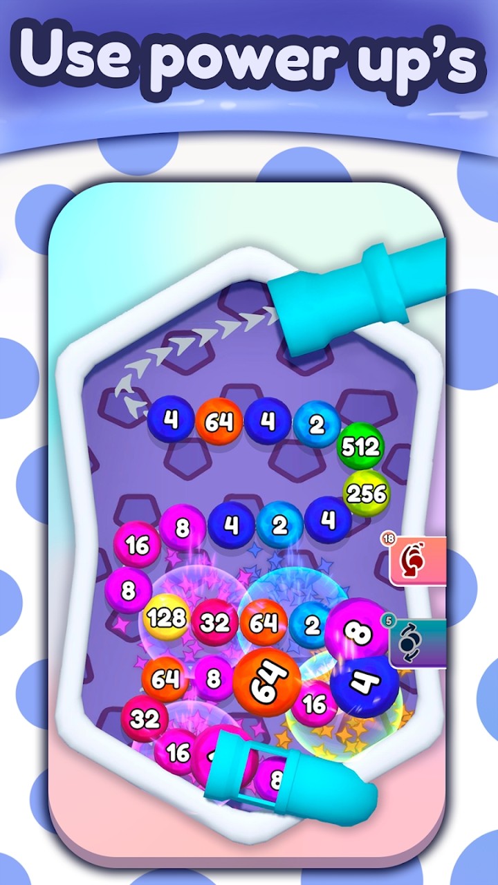 Bubble Mania 2048��Ϸ��׿��ͼƬ1