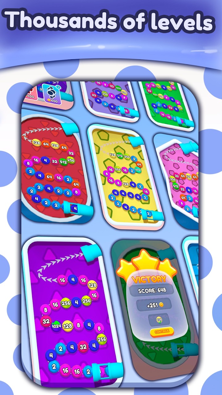 Bubble Mania 2048��Ϸ��׿��ͼ3: