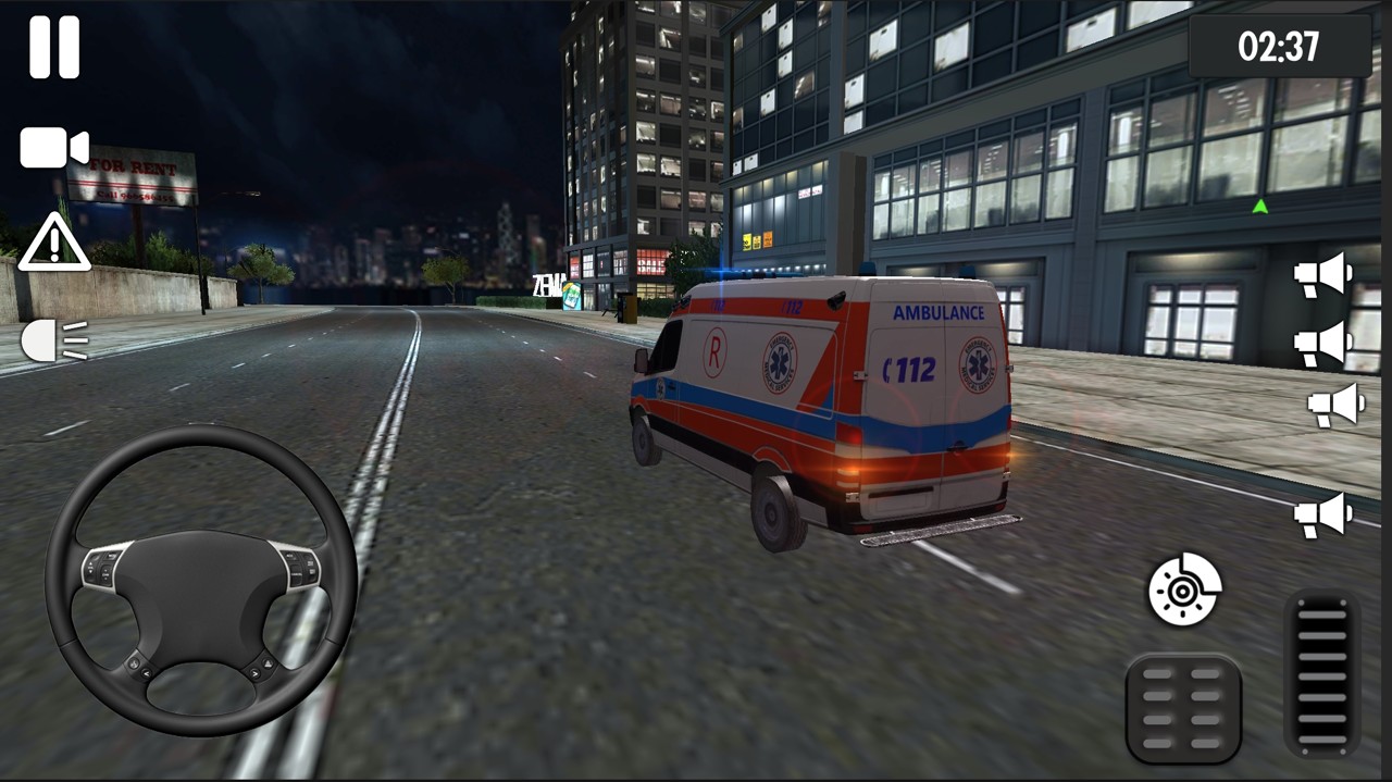 City Ambulance Simulator��Ϸ��׿��ͼ1: