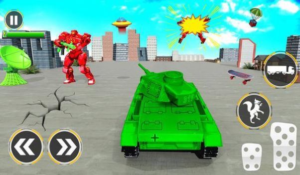 Army School Bus Robot Car GameİϷͼ3: