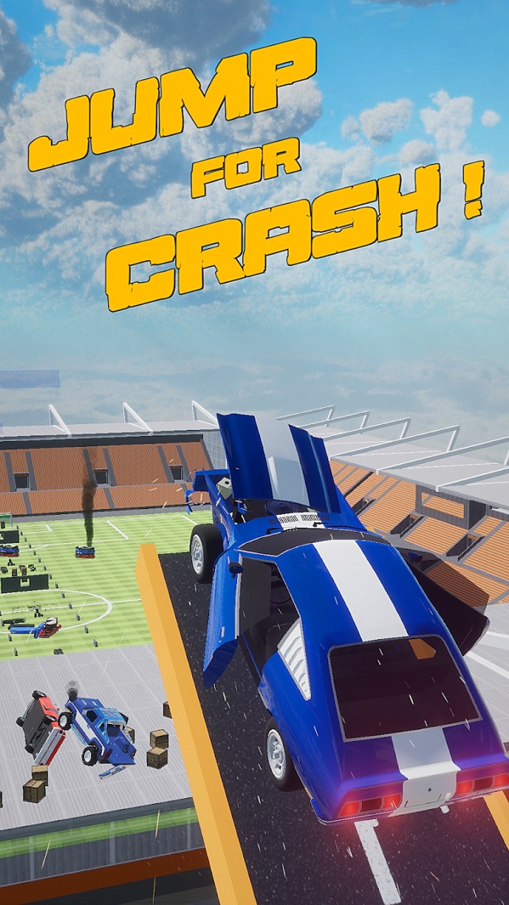 Mega Car Crash Stunt RampϷ׿ͼ1: