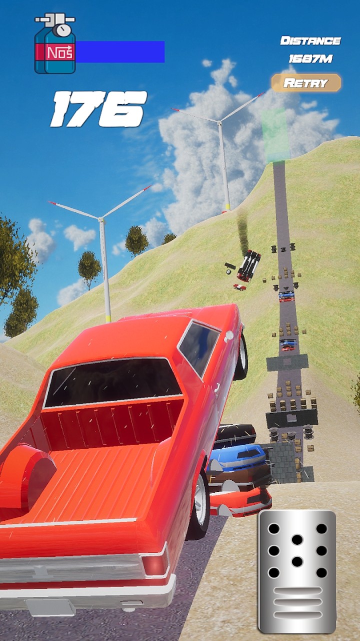Mega Car Crash Stunt RampϷ׿ͼƬ1