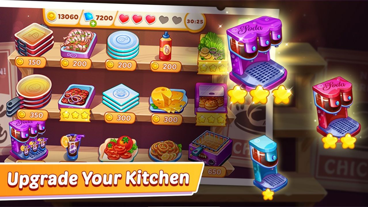 ⿸߷Ϸİ棨Cooking Rush Restaurant Gameͼ3: