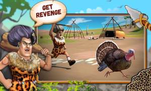 恐怖老师石器时代中文版游戏下载(Scary Teacher Stone Age)图片1