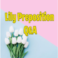 Lily Preposition Q A