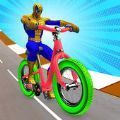 Superhero Bicycle RacingϷ