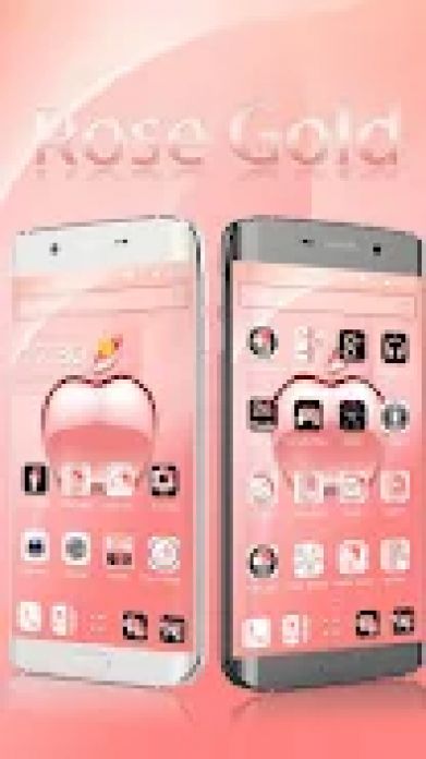 õƻˮappٷأRose Gold Apple ThemeͼƬ1