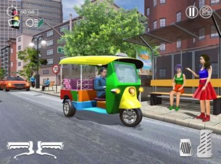 Tuk Tuk Rickshaw City DrivingϷֻͼ2: