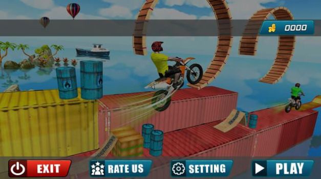 Mega Bike Stunt Racing��Ϸ���İ�ͼ3: