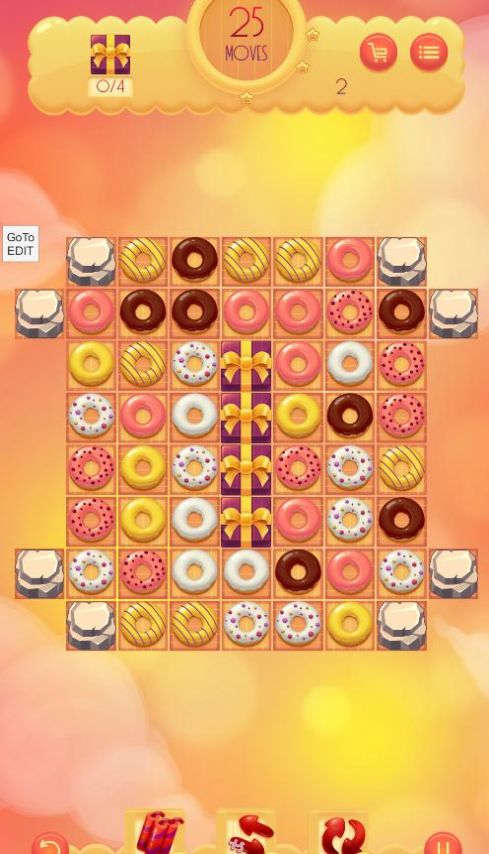 Ȧ3Ϸٷİ棨Donuts Match 3ͼ1: