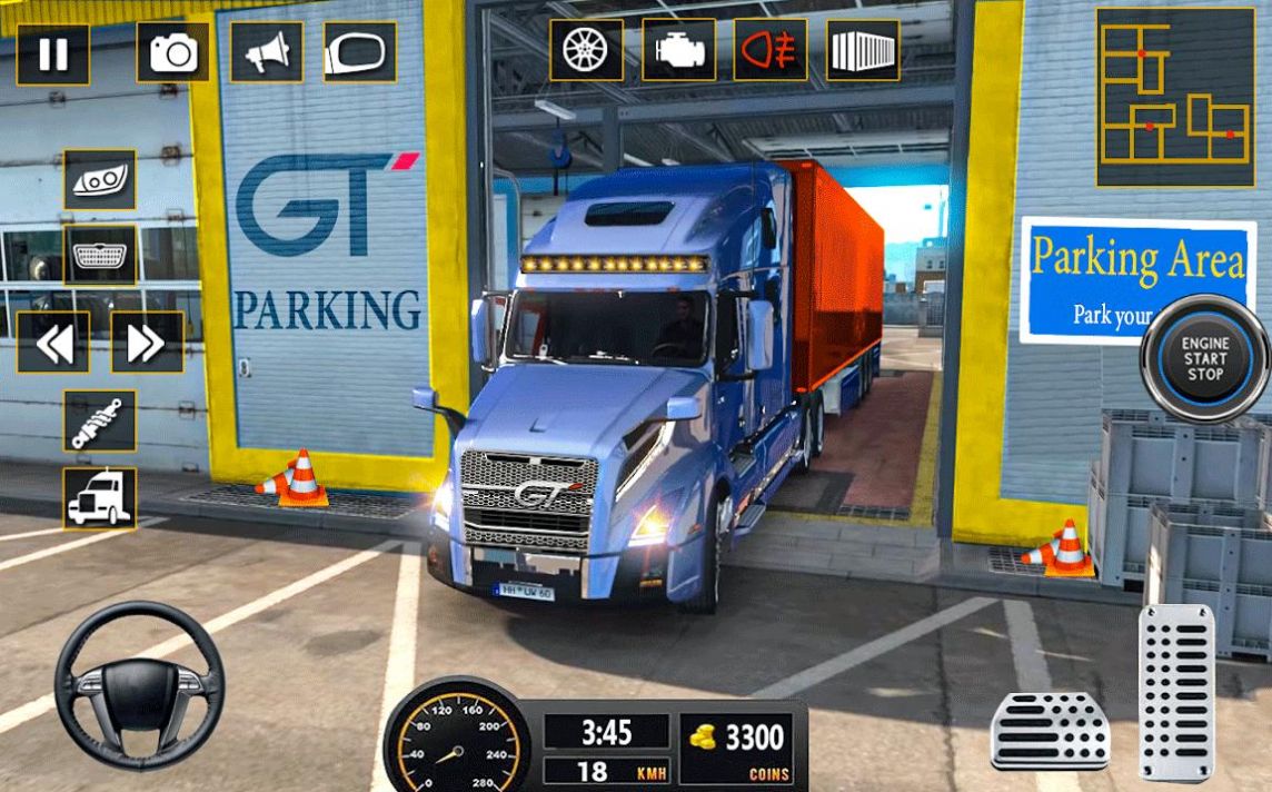 ʻͣģ3DϷ°棨Truck parking gameͼ1: