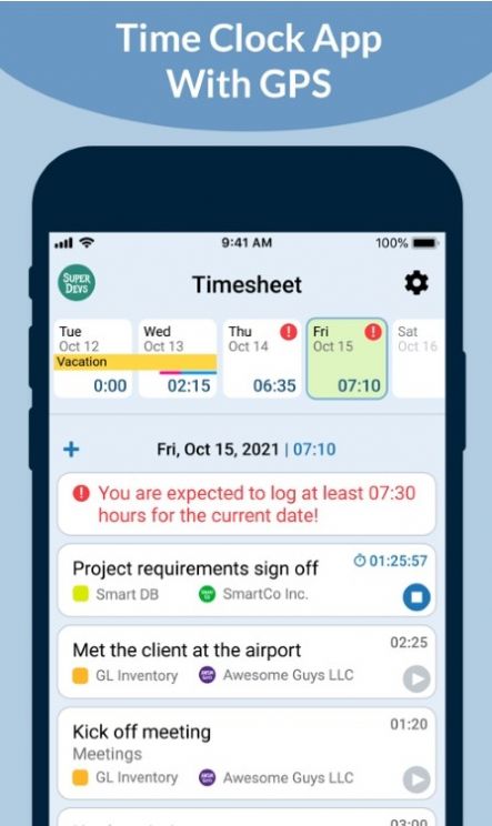 Trackabi时间跟踪软件app下载图片1