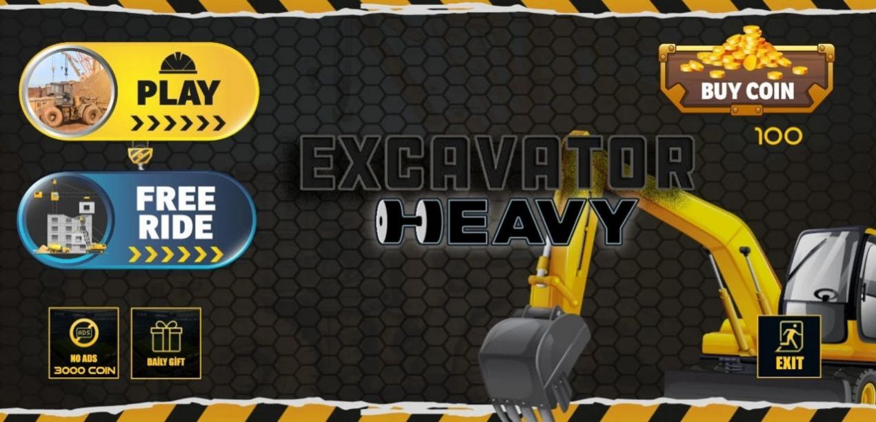 Mega Excavator City Simulator��Ϸ��׿���İ�ͼƬ1