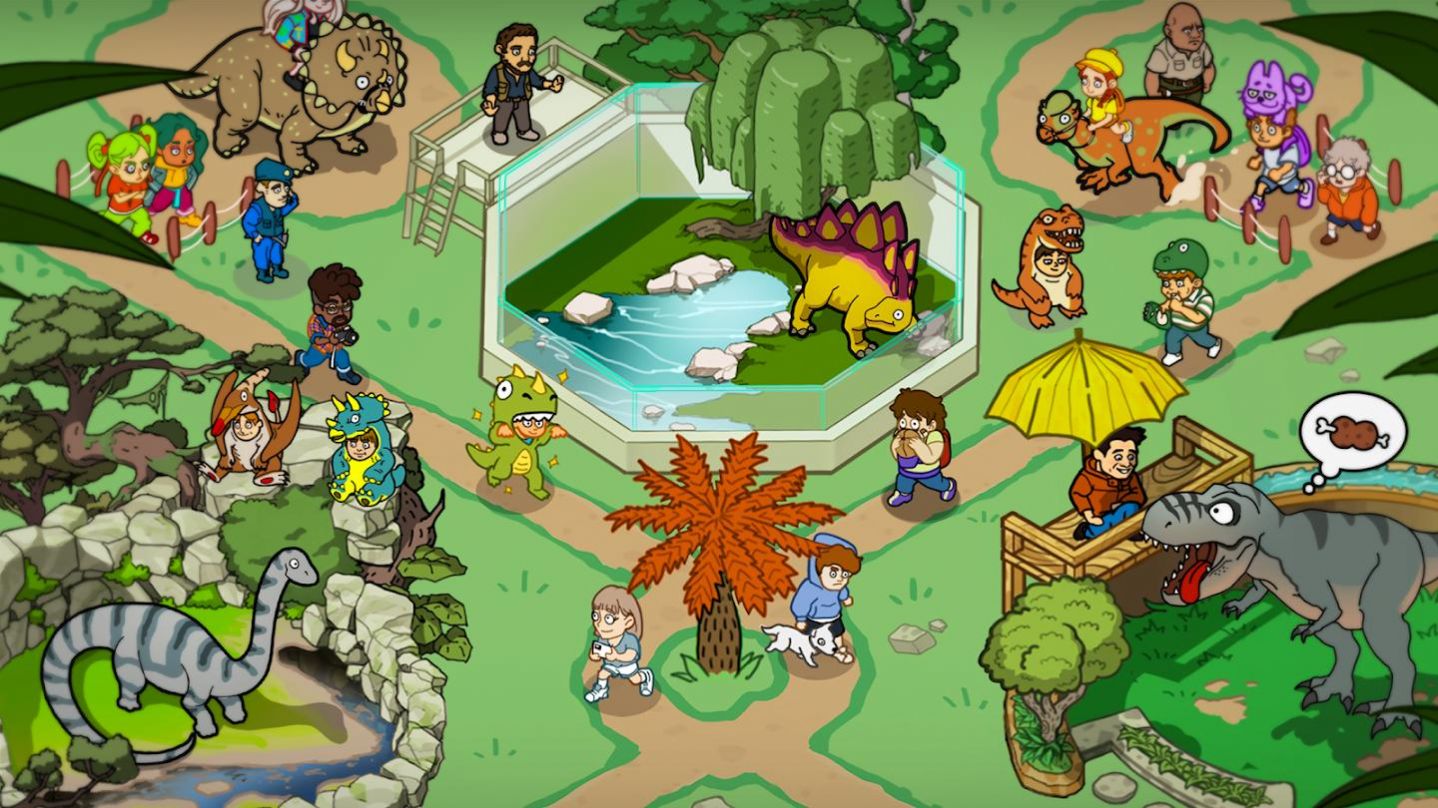 Dino Tycoon��Ϸ�ٷ����İ�ͼƬ1