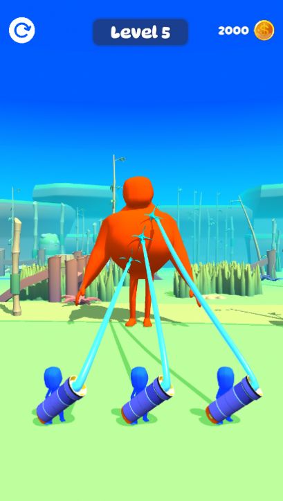 Pull Monster Down 3D游戏安卓版图片1