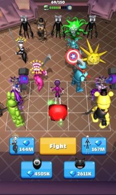 Merge Monsters 100 Doors��Ϸ���Ĺٷ��棨Merge Monsters 100 Doors��ͼ1: