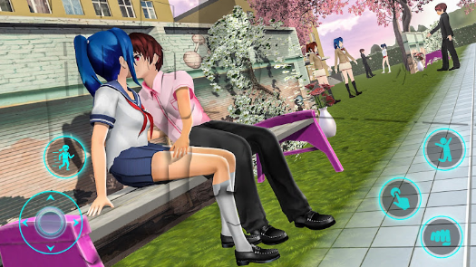 ԼģϷİ棨Anime High School Dating Simͼ3: