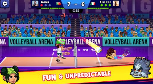 Volleyball Arena Spike Hard[֙CdD2: