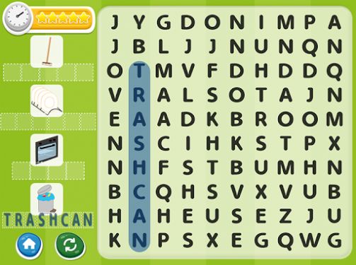 Word Search for kids[db°D1: