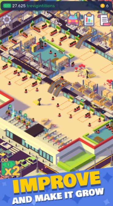 Car Industry Tycoon Idle Sim��Ϸ��׿������ͼ1: