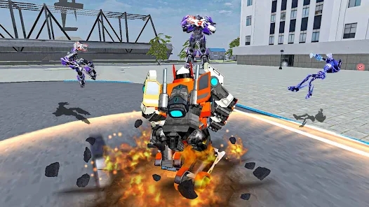 λսİ氲׿ϷأRobot Transform Battleͼ2: