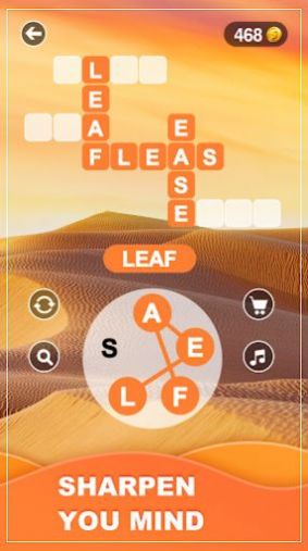 Word Calm Scape puzzle gameϷֻͼƬ2