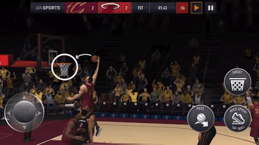 NBA LIVE Mobile BasketballĝhdD1: