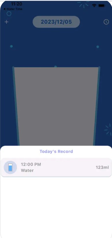 Water Time Record Drinking iosƻͼ2:
