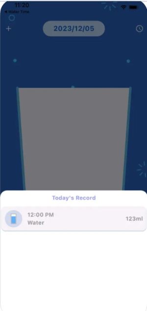 Water Time - Record Drinking appͼ2