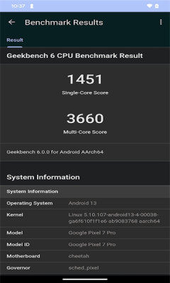 Geekbench 6MD2
