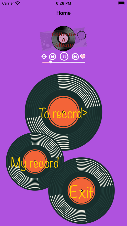 Albumprivaterecord appv1.1
