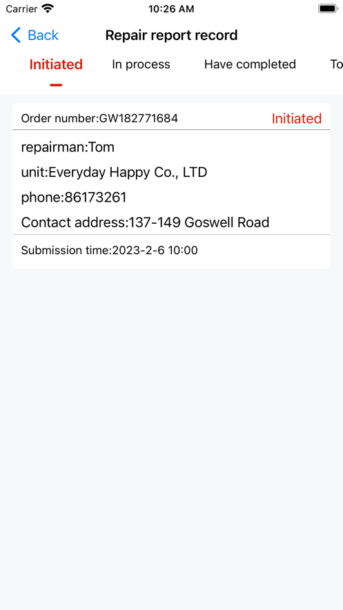 GWT-Report for repair appv1.0.1