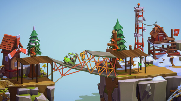 桥梁建造师3游戏安卓版手机版（Poly Bridge 3）图片1