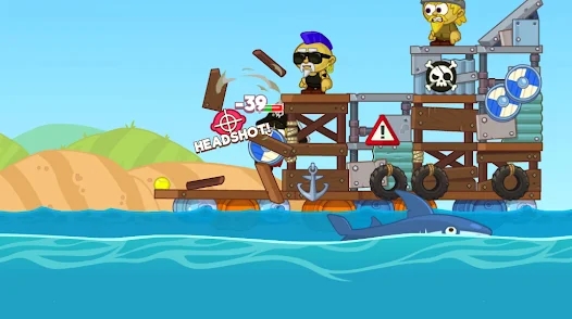 筏战游戏安卓版下载（Raft Wars Multiplayer）图2: