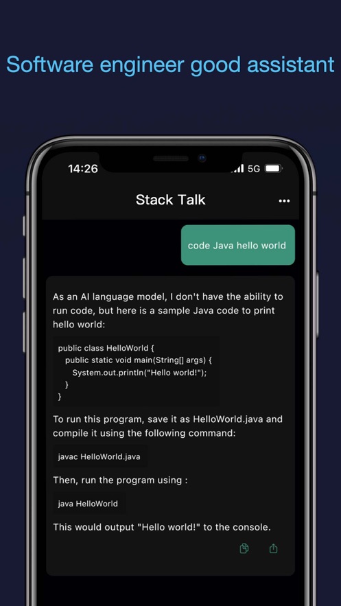 Stack TalkܛappD2: