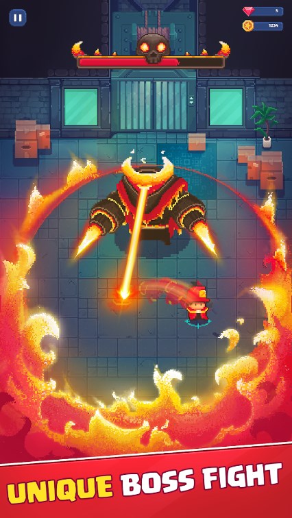 Firefighter Pixel Shooter[׿dD2: