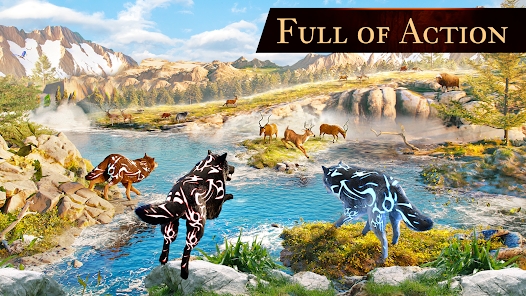 ҰϷģϷİ氲׿أAnimal Games Wolf SimulatorͼƬ1